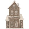 Clayre & Eef 6PR5807 Decoratie Huis met LED 23x11x33 cm