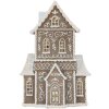 Clayre & Eef 6PR5807 Decoratie Huis met LED 23x11x33 cm