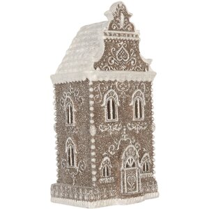 Clayre & Eef 6PR5808 Decoratie Huis met LED 17x15x35 cm