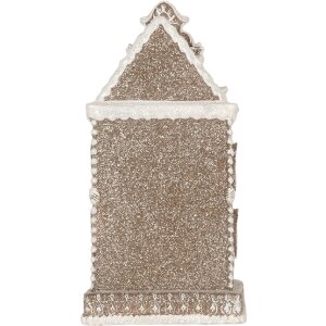 Clayre & Eef 6PR5808 Decoratie Huis met LED 17x15x35 cm