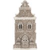 Clayre & Eef 6PR5808 Decoratie Huis met LED 17x15x35 cm