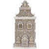 Clayre & Eef 6PR5808 Decoratie Huis met LED 17x15x35 cm