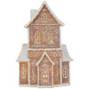 Clayre & Eef 6PR5809 Decoratiehuis met LED 16x8x23 cm