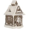 Clayre & Eef 6PR5810 Decoratie Huis met LED 13x12x20 cm