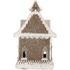 Clayre & Eef 6PR5810 Decoratie Huis met LED 13x12x20 cm