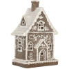 Clayre & Eef 6PR5811 Decoratie Huis met LED 16x10x23 cm