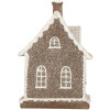 Clayre & Eef 6PR5811 Decoratie Huis met LED 16x10x23 cm