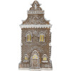 Clayre & Eef 6PR5815 Decoratie Huis met LED 12x11x25 cm