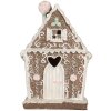 Clayre & Eef 6PR5820 Decoratie Huis met LED 14x9x21 cm