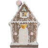 Clayre & Eef 6PR5820 Decoratie Huis met LED 14x9x21 cm