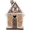 Clayre & Eef 6PR5822 Decoratie Huis met LED 14x9x21 cm