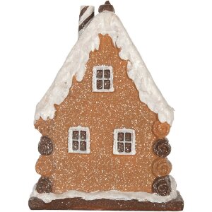 Clayre & Eef 6PR5823 Decoratie Huis met LED 15x8x19 cm