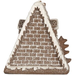 Clayre & Eef 6PR5824 Decoratie Huis met LED 17x10x18 cm