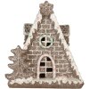 Clayre & Eef 6PR5824 Decoratie Huis met LED 17x10x18 cm