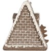 Clayre & Eef 6PR5824 Decoratie Huis met LED 17x10x18 cm