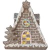 Clayre & Eef 6PR5824 Decoratie Huis met LED 17x10x18 cm