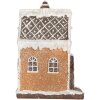 Clayre & Eef 6PR5825 Decoratie Huis met LED 15x9x20 cm