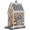 Clayre & Eef 6PR5825 Decoratie Huis met LED 15x9x20 cm