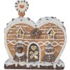 Clayre & Eef 6PR5826 Decoratie Huis met LED 18x10x19 cm