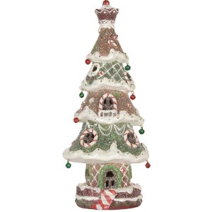 Clayre & Eef 6PR5828 Decoratie Kerstboom met LED...