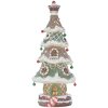 Clayre & Eef 6PR5828 Decoratie Kerstboom met LED 15x12x36 cm