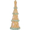 Clayre & Eef 6PR5830 Kerstboom Decoratie Ø 9x25 cm Bruin-Groen