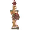 Clayre & Eef Decoratie Notenkraker met LED 12x10x35 cm