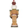 Clayre & Eef Decoratie Notenkraker met LED 12x10x35 cm