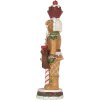Clayre & Eef Decoratie Notenkraker met LED 12x10x35 cm