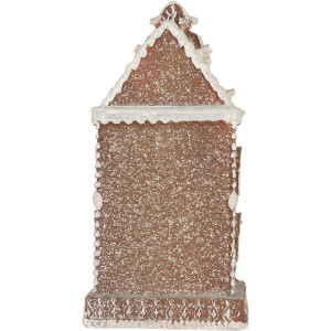Clayre & Eef 6PR5832 Decoratie Huis met LED 12x11x25 cm