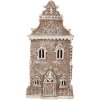 Clayre & Eef 6PR5832 Decoratie Huis met LED 12x11x25 cm