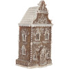Clayre & Eef 6PR5832 Decoratie Huis met LED 12x11x25 cm
