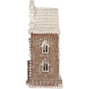 Clayre & Eef 6PR5832 Decoratie Huis met LED 12x11x25 cm
