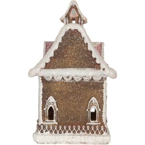 Clayre & Eef 6PR5833 Decoratie Huis met LED 16x15x25 cm