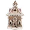 Clayre & Eef 6PR5833 Decoratie Huis met LED 16x15x25 cm