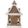 Clayre & Eef 6PR5833 Decoratie Huis met LED 16x15x25 cm