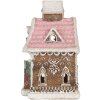 Clayre & Eef 6PR5833 Decoratie Huis met LED 16x15x25 cm