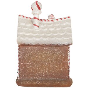 Clayre & Eef Decoratie Huis met LED 16x12x23 cm