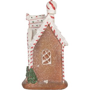 Clayre & Eef Decoratie Huis met LED 16x12x23 cm