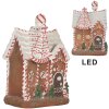 Clayre & Eef Decoratie Huis met LED 16x12x23 cm