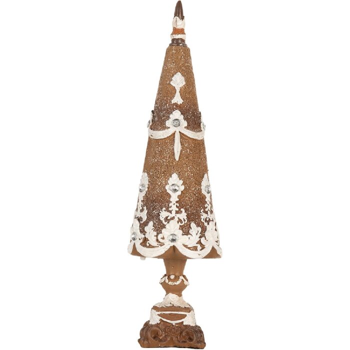 Clayre & Eef 6PR5836 Decoratie Kerstboom Ø 9x31 cm
