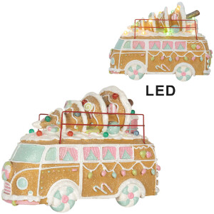 Clayre & Eef 6PR5837 Decoratiebus met LED 31x12x23 cm