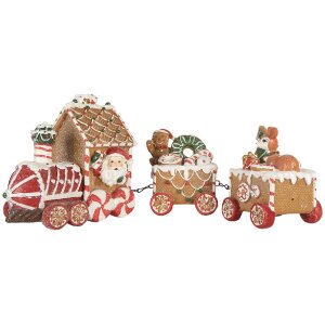 Clayre & Eef 6PR5839 Decoratietrein 33x10x15 cm...