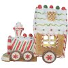 Clayre & Eef 6PR5840 Decoratieve Locomotief met LED 21x12x17 cm