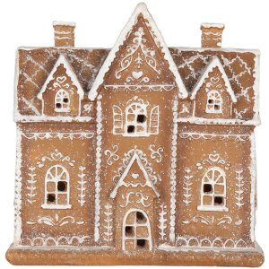 Clayre & Eef 6PR5841 Decoratie Huis met LED 21x8x20...