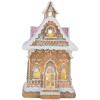 Clayre & Eef 6PR5843 Decoratie Huis met LED 9x10x15 cm