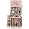 Clayre & Eef 6PR5844 Decoratie Huis met LED 15x12x20 cm