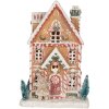 Clayre & Eef 6PR5845 Decoratie Huis met LED 17x12x25 cm