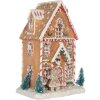 Clayre & Eef 6PR5845 Decoratie Huis met LED 17x12x25 cm