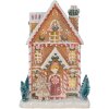 Clayre & Eef 6PR5845 Decoratie Huis met LED 17x12x25 cm
